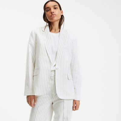 Blazer ampio a righe LA REDOUTE COLLECTIONS