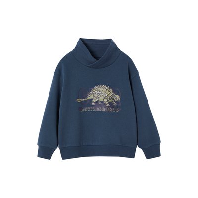 Sweat col snood imprimé VERTBAUDET