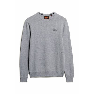 Pull slim col rond Essential SUPERDRY