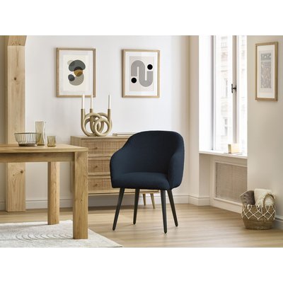 Lot de 4 chaises tissu bouclette, SOPHIE BOBOCHIC