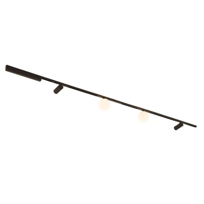 Kit 2 rails LED 2 spots + 2 boules - LYNE KOSILUM