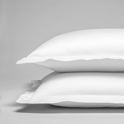 Taie d'oreiller satin de coton organique 120 fils - 300tc COPENHAGUE COTTON & CO