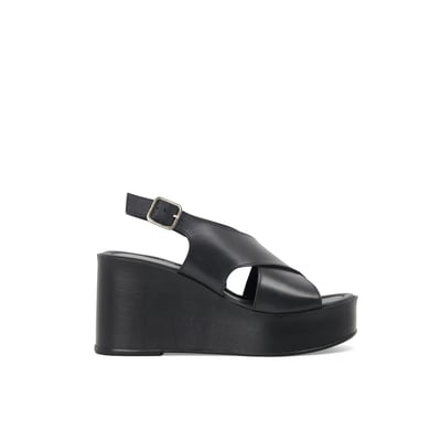 Sandale À Talon en cuir MURPHY MELLOW YELLOW