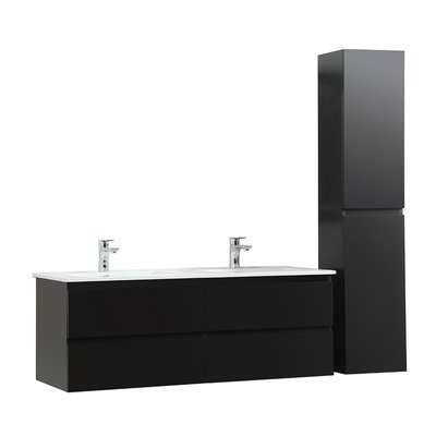 Meuble double +vasque +colonne SORRENTO MOB IN
