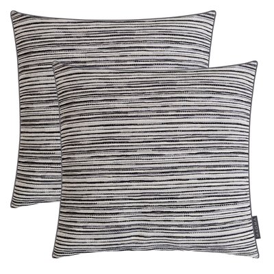 Housses de coussin jacquard LUKA- Lot de 2 MAGMA HEIMTEX