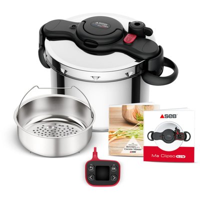 Autocuiseur Clipso Minut Now+ 9L P4904950 SEB