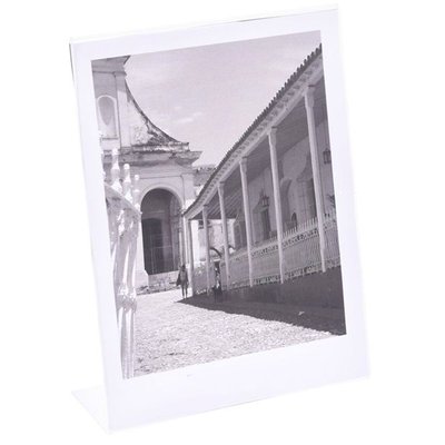 Cadre photo à poser en plastique transparent 15x20cm WADIGA