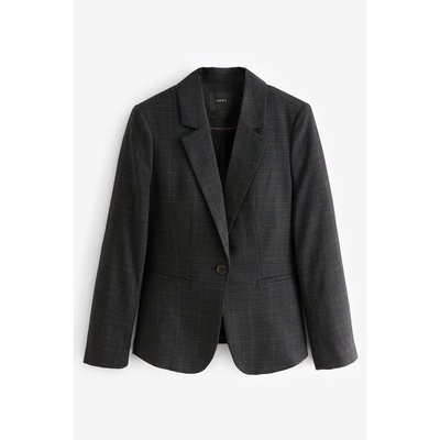 Blazer coupe droite aux carreaux NEXT