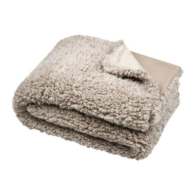 Plaid 130x150  Dudley Taupe DECORATIE