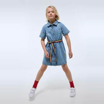 Robe brodée en coton BIO MONOPRIX