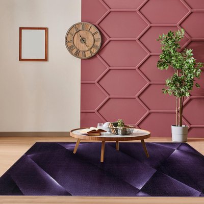 Tapis de couloir tissé motif géométrique LISVE UN AMOUR DE TAPIS