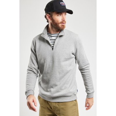 Sweat col montant en coton biologique TAKIN BERMUDES