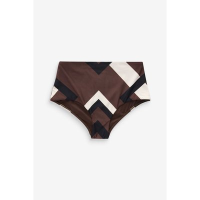Bas de bikini taille haute coupe classique NEXT