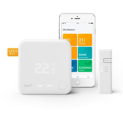 Thermostat connecté Kit démarrage- V3+ version Filaire TADO