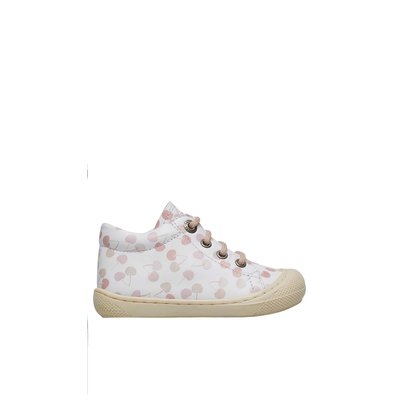 Chaussures premiers pas en cuir avec imprimé cerises COCOON NATURINO