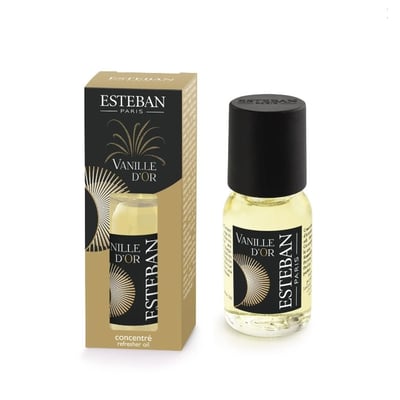 Parfum d'intérieur - Concentré Vanille d'or 15 ml ESTEBAN