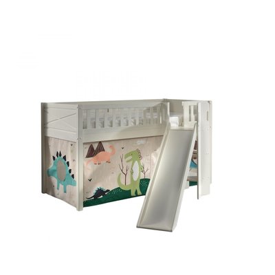 Scott Lit Mezzanine Toboggan et Rideau Dino VIPACK