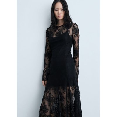 Mango robe dentelle discount