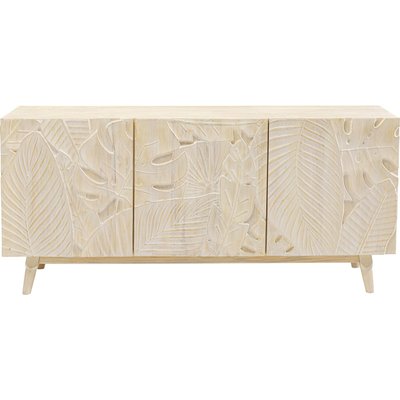 Buffet feuilles en orme sculpté, JUNGLE NATURE KARE DESIGN