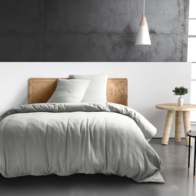 housse de couette en gaze de coton unie, PUR BATON ROUGE