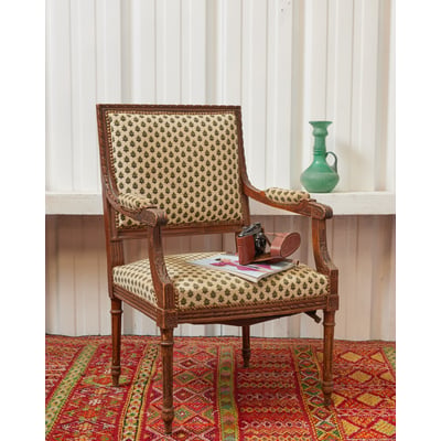 Fauteuil XIXème en bois Ernest N°1083 - Bon état DEBONGOUT