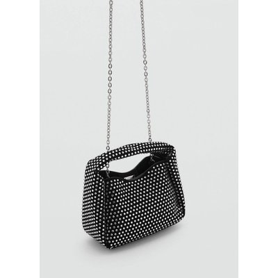 Minisac strass chaîne MANGO