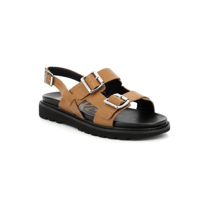 Sandales en cuir Neosummer, boucles KICKERS