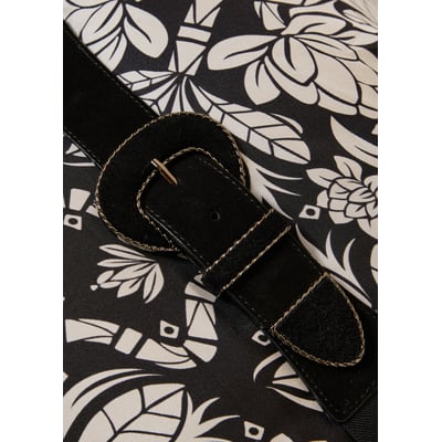 Ceinture élastiquée boucle texturée LA FEE MARABOUTEE