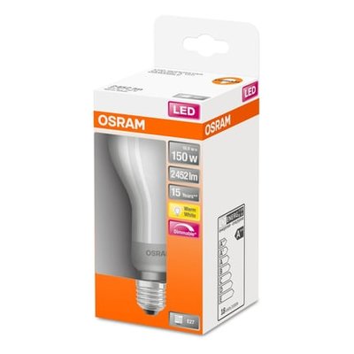 Ampoule Led Standard Dépoli E27 18w=150 Chaud Dimmable OSRAM