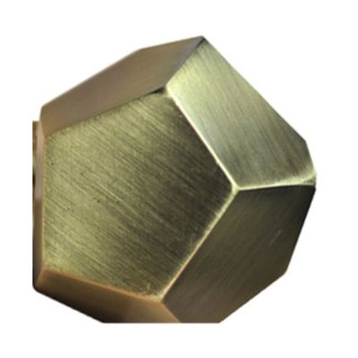 Embout Boule À Facettes Doré Vieilli D28 Mm MOBOIS