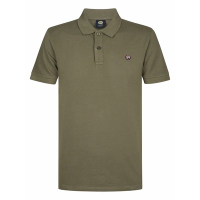 Gerades Poloshirt uni PETROL INDUSTRIES