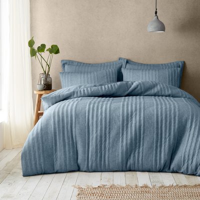 Tamba Jersey Stripe Duvet Cover and Pillowcase Set PINEAPPLE ELEPHANT