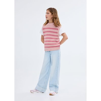 Gilet maille rayures MANGO KIDS