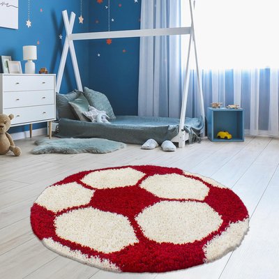 Tapis enfant tissé SHAGGY FOOT UN AMOUR DE TAPIS