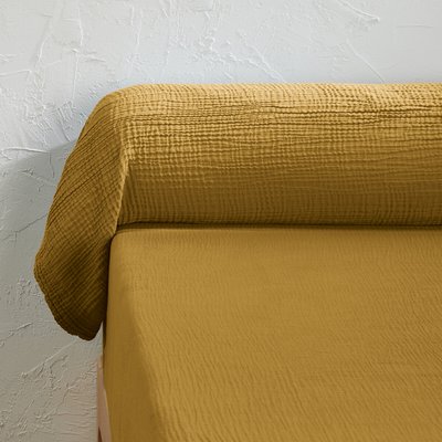 Taie de traversin unie gaze de coton, Kumla LA REDOUTE INTERIEURS