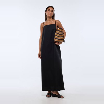 Robe longue à bretelles en coton BIO GOTS MONOPRIX