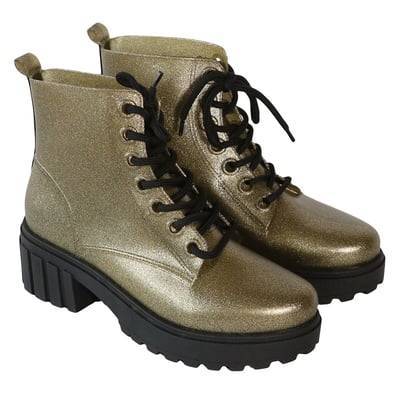 Chamego Lace-Up Rain Boots CACATOES