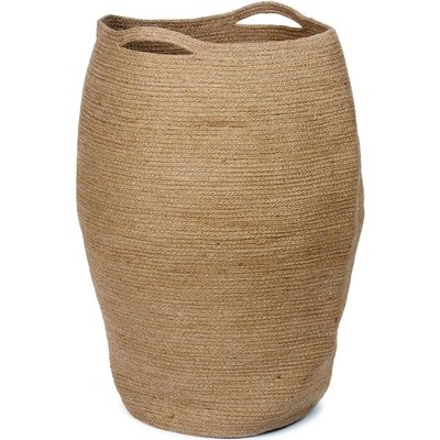 Panier à linge en jute fait main fibre naturelle RECOLLECTION