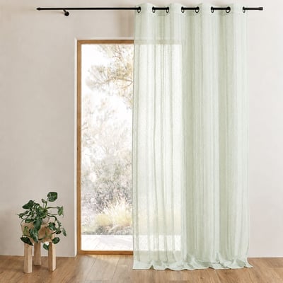 Voilage tissé et fileté HOME MAISON