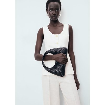 Combinaison en lin style tailleur MANGO