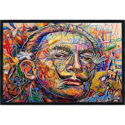 Tirage Encadré Sur Verre Synthétique Dali À Paris TIRAGE D'ART CEANOTHE