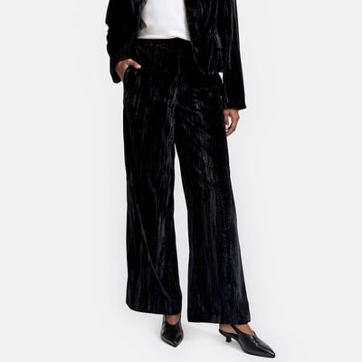 Pantalon large, en velours frappé LA REDOUTE COLLECTIONS