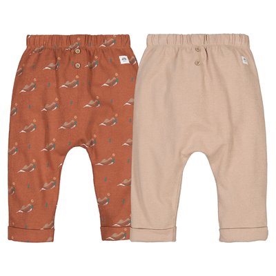 Pack of 2 Joggers in Jersey LA REDOUTE COLLECTIONS