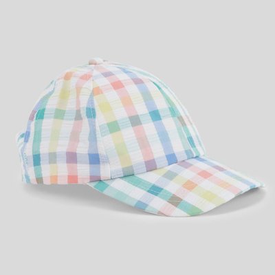 Casquette rayée contenant du coton MONOPRIX KIDS