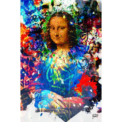 Tableau graffiti Affiche illustration joconde HEXOA