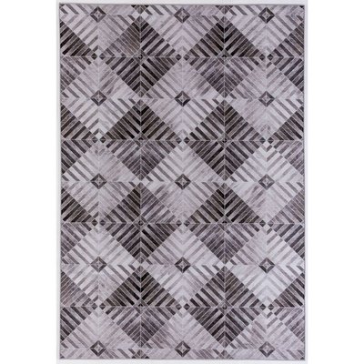 Tapis imprimé Serena, aspect cuir, plat GINO FALCONE