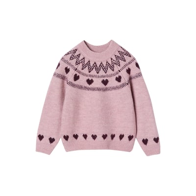 Pull manches longues col rond VERTBAUDET