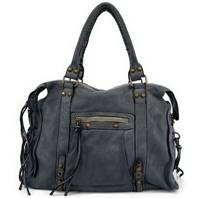 Sac a main gris anthracite outlet