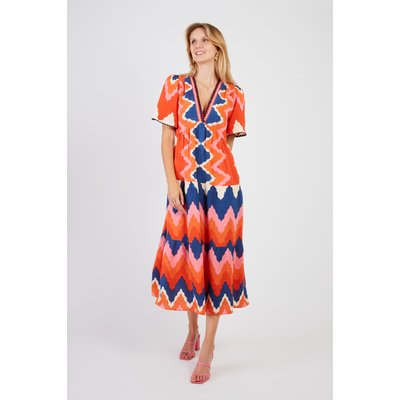 Robe longue imprimée PESO DERHY