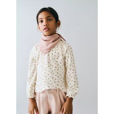 T-shirt coton fleurs MANGO BABY
